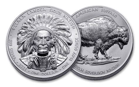 US Indian Nation Coins - High Relief American Buffalo Silver Dollar — Collectors Universe