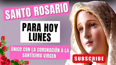 Rosario De F Tima Mundial Hoy Lunes Misterios Gozosos Youtube