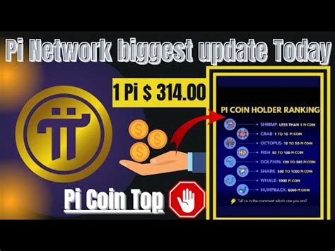 Pi Network New Update 1 Pi 314 00 USD Pi Coin सबस बड धमक