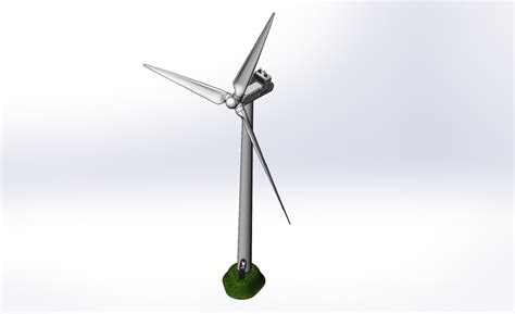 Wind Turbine D Model Free