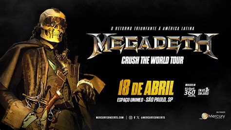 Megadeth Prepara Volta Triunfal Ao Brasil Revista Freak