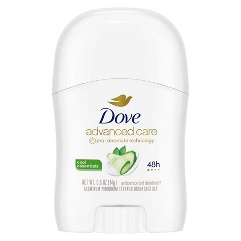 Dove Advanced Care Cool Essentials Antiperspirant Deodorant Stick Travel Size Shop Deodorant