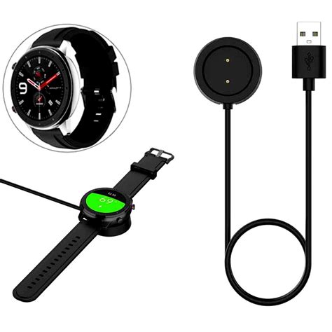 Cabo Carregador Para Smartwatch Xiaomi Amazfit Gtr 42 Amazfit 47mm