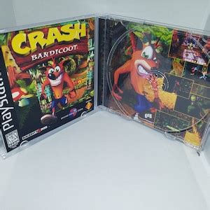 Crash Bandicoot Reproduction Case No Disc No Manual PS1 Sony ...