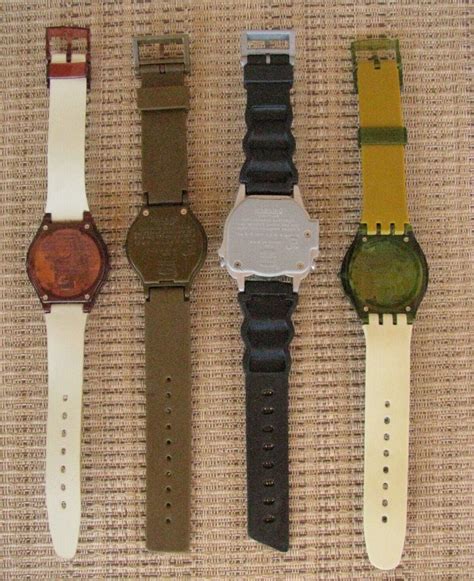 Vintage Jurassic Park Burger King 4 Watch Set All Functional Really