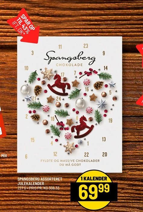 Spangsberg Assorteret Julekalender Tilbud Hos Priss