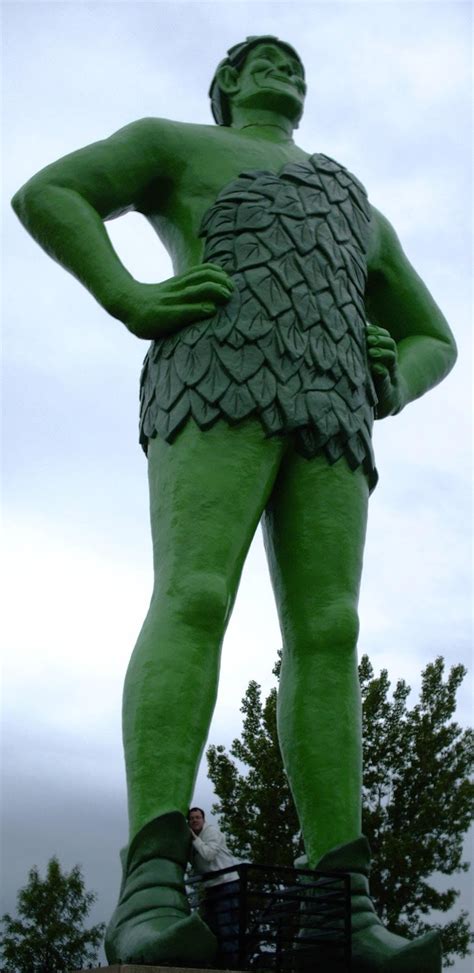 All This Is That: The Jolly Green Giant Statue