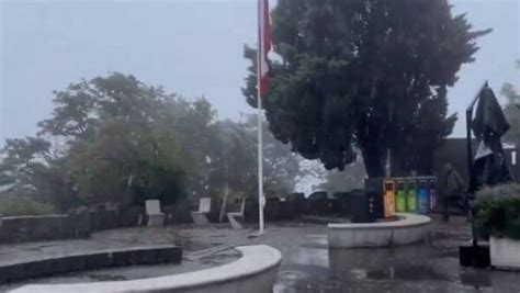 Cae Nieve En El Cerro San Crist Bal Mira Las Primeras Im Genes Del