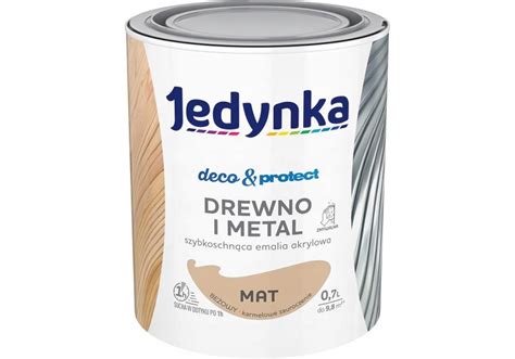 Jedynka farba deco protect mat beżowy 0 7l 710006329 Cena Opinie