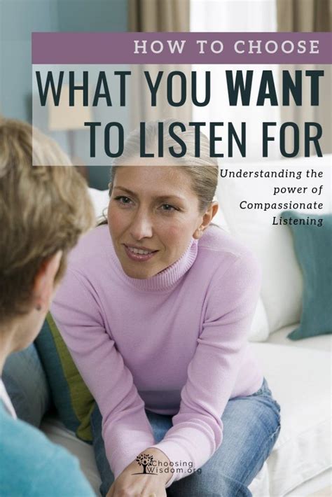 How To Listen With A Compassionate Heart Compassion Relationship