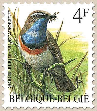 Birds Of Buzin Vogels Van Buzin Stamp Bird Stamp Postage Stamps