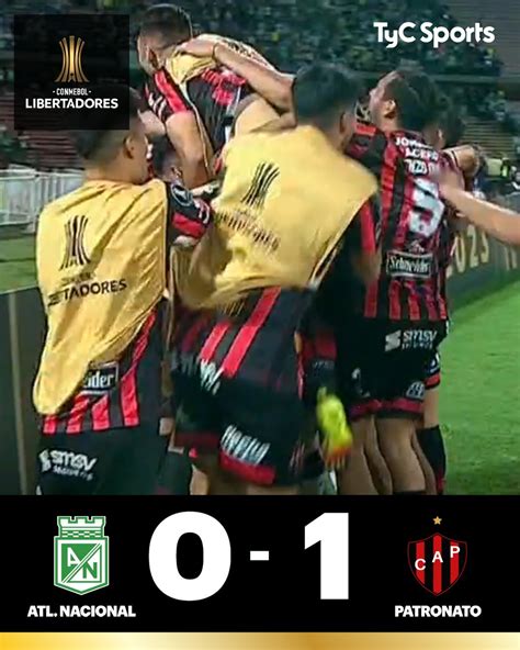 Tyc Sports On Twitter HistÓrico ¡patronato GanÓ En Colombia Y JugarÁ La Copasudamericana A