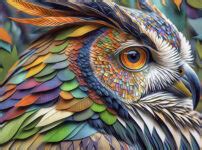 Colorful Owl Jigsaw Puzzle