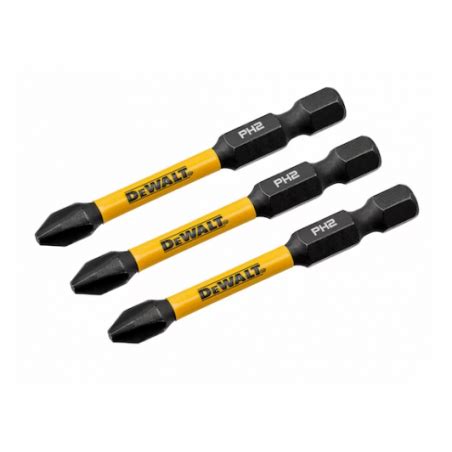 PUNTAS P ATORNILLADOR DE IMPACTO DEWALT FLEXTORQ PH2 X 2 25 PAQ X 3UD