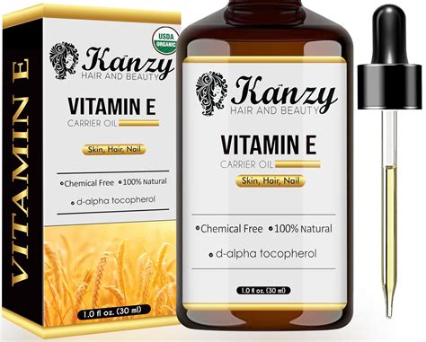 Kanzy Vitamin E L Bio Tropfen F R Kosmetik Nat Rliches D Alpha