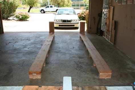 Homemade Car Ramps