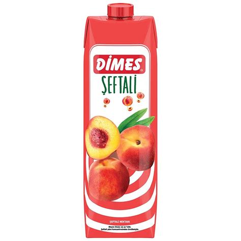 Dimes Meyve Nektarı Şeftali 1 Lt OnuAl Fiyat Arşivi