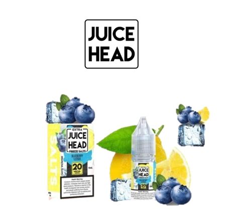 Juice Head Blueberry Lemon Freeze Saltnic Vape Juice Smirk Vape Shop