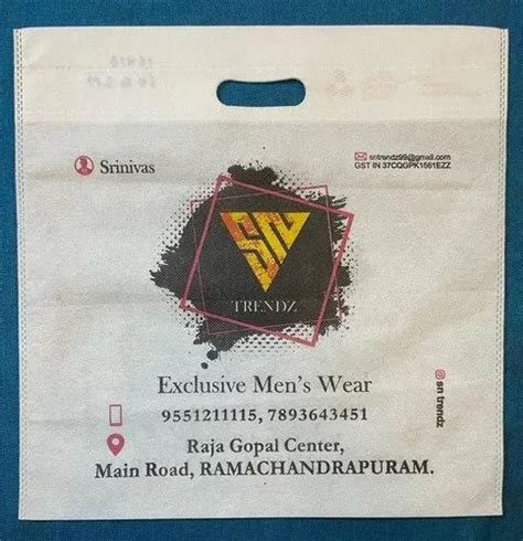 Printed Non Woven D Cut Shopping Bag At Rs 240 Kg In Guntur Id