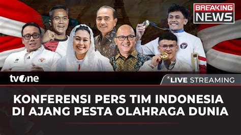 BREAKING NEWS Konferensi Pers Tim Indonesia Usai Raih Medali Di Pesta