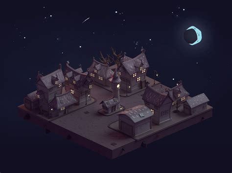 The Old Dark Town (2019) by Mohamed Chahin on Dribbble