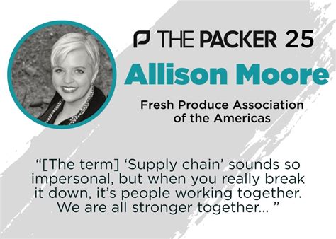 2022 Packer 25 — Allison Moore The Packer