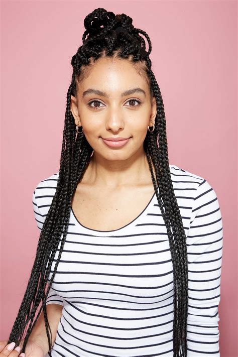 40 Inspiring Long Box Braid Styles For Boundless Creativity