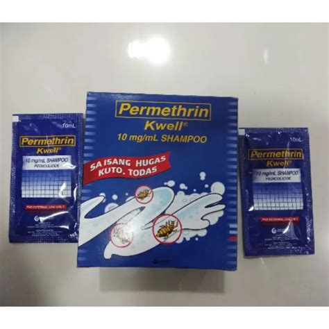 Kwell Permethrin Shampoo Sachet 10ml 1 Sachet Only Lazada Ph