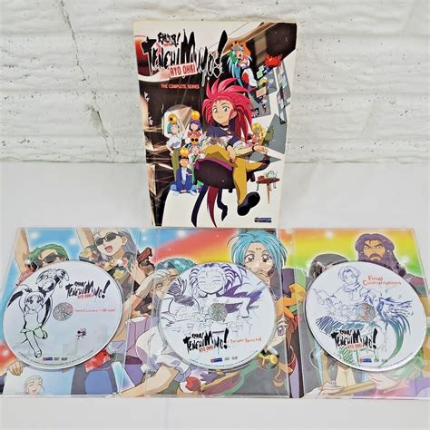 Tenchi Muyo Ryo Ohki OVA 3 Disc Anime DVD The Complete Series Box Set