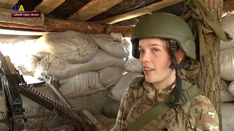 Female Soldier Steadfast At Frontline Youtube