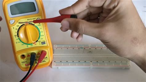 How To Measure Resistance With Multimeter Youtube