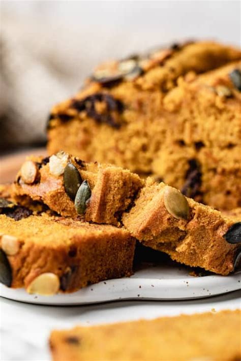 Vegan Easy Chocolate Chips Pumpkin Bread Early Brawd