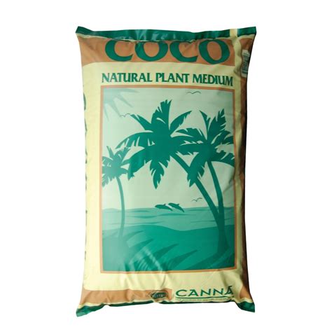 CANNA Coco Coir | Buy 50L Bag of Reusable CANNA Coco Soil at HTG Supply