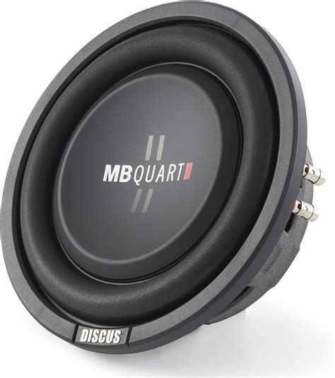 Amazon Mb Quart Ds Discus Shallow Mount Subwoofer Black