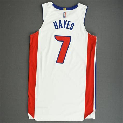 Killian Hayes Detroit Pistons Kia Nba Tip Off Game Worn