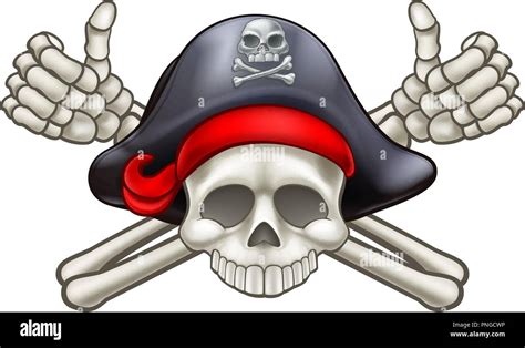 Skull And Crossbones Pirate Stock Vector Image And Art Alamy