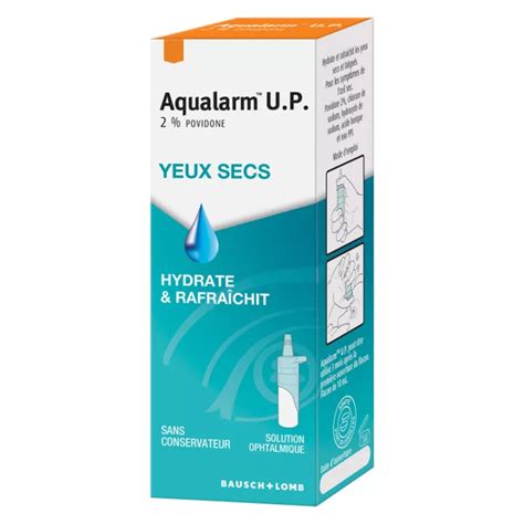 Aqualarm Intensive Ud Acide Hyaluronique Solution Ophtalmique Unidoses