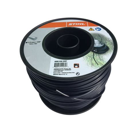 Stihl Fil D Broussailleuse Nylon Rond Mm M Noir