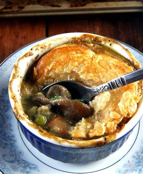 Vegan Mushroom Pot Pie • Holy Cow! Vegan Recipes