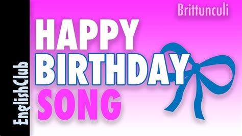 Happy Birthday Song - YouTube