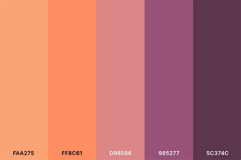 20 Best Peach Color Palettes For 2024 Colors That Go With Peach