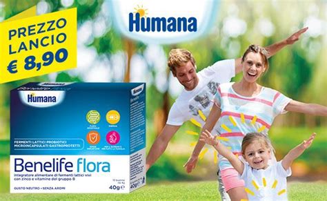 Humana Benelife Flora Proteggi L Equilibrio Della Flora Intestinale Di