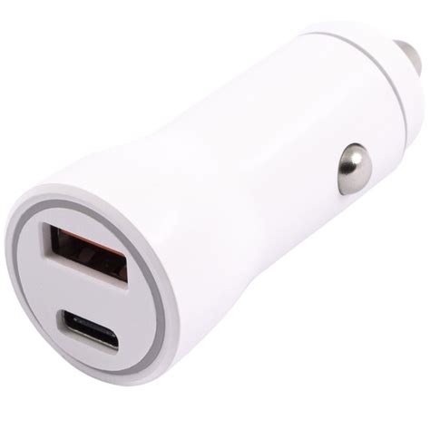 Cargador Rápido USB para coche QC3 0 de 36W o PowerDelivery Power