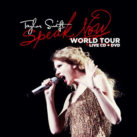 Taylor Swift Speak Now Word Tour Dvd