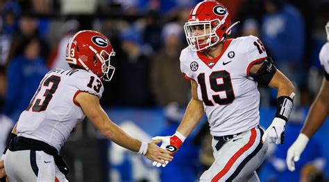 Brock Bowers Discusses Replacing Stetson Bennett At Georgias Presser