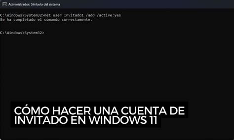 C Mo Hacer Una Cuenta De Invitado En Windows