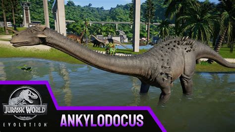 Ankylodocus Skin Jurassic World Evolution Youtube