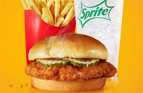 Mcdonald S Launches New Crispy Chicken Sandwich Meal The Fast Food