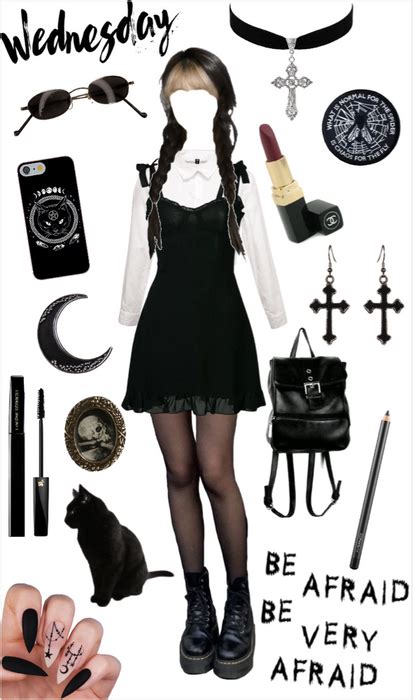 Wednesday Addams Outfit Shoplook