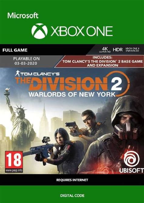 The Division Warlords Of New York Edition Xbox One Cdkeys